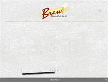 Tablet Screenshot of brewsportspub.com